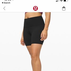 Lululemon biker shorts